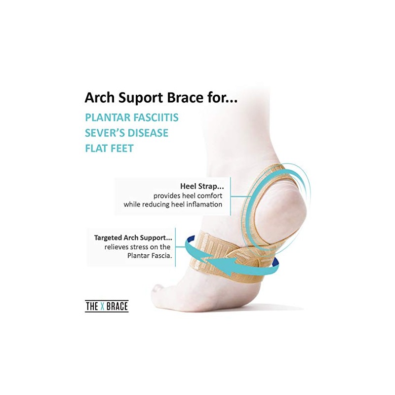 The Original X Brace - Arch Support Brace and Compression
