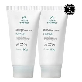 Erva Doce Natura Desodorante Roll On Y Crema Kit De 2 Piezas