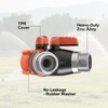 Fecovanti Garden Hose Shut-Off Valves For Water Sprinkler Nozzles 2