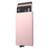 VULKIT Men's or Women's Automatic Metal Credit Card Holder Pop