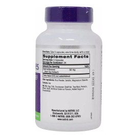 Natrol Isoflavonas De Soya 50mg 120capsulas Apoyo Menopausia Sabor Sin sabor