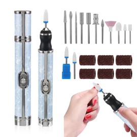 tlidfgeo Electric Nail File, 4 Speeds Nail Grinder for Thick Toenails, Toenail Grinder, Nails Grinder Human Toes for Various Nails and Shapes