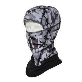 H.A.D. Special Winter Camou Mask - - Black/Grey, One Size