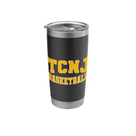 TCNJ Basketball Sports Fan Stainless Steel Insulated Tumbler