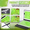 ZPU Soccer Coaching Board, Magnetic Soccer Clipboard for Coaches, Portable