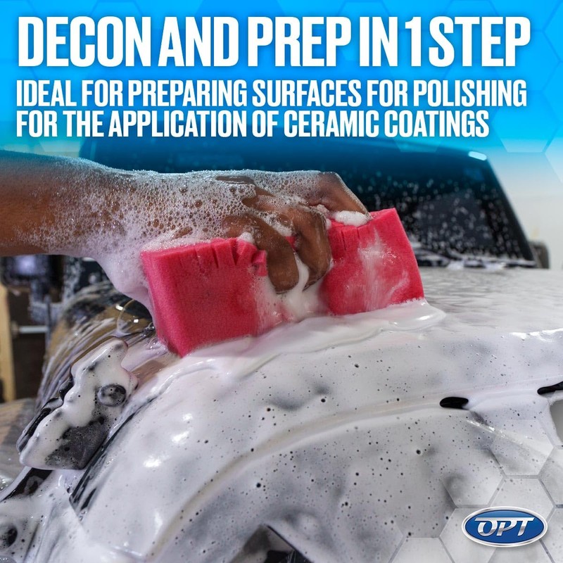 Optimum Touchless Decon Car Wash Soap – pH Neutral, Heavy