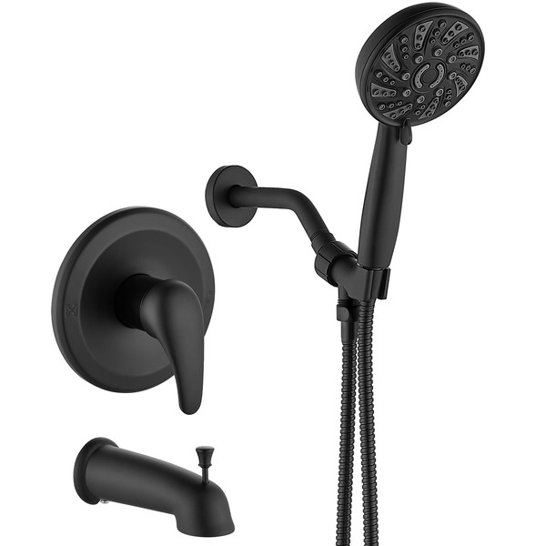 gotonovo Bathroom Shower Head Kit High Pressure Combo System Shower