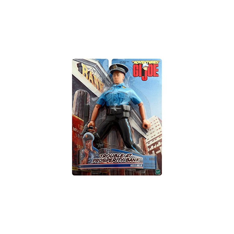 G.I. JOE Trouble at Prosperity Bank Police Officer 12" inch