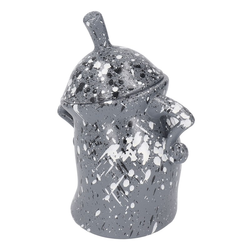 Biscuit Jar Attitude Cookie Jar with Lid Cute ABS Ample