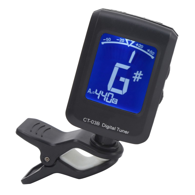 ClipOn Tuner 12Lil for Guitar Bass Ukulele Musical Instrument Accessories