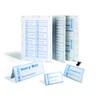Durable Inserts for Duraprint Badgemaker Card 150gsm 30x60mm Ref 1451