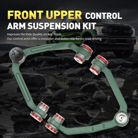12PC 2WD Front Upper Control Arms Suspension Kit Replacement for 1997-2002 Ford Expedition,1997-2003 F-150,F-250 Lincoln Navigator Blackwood 2WD,w/Ball Joints + Tie Rod End + Sway Bar wait(12PC)