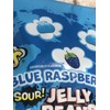 Warheads-Blue Rasberry Sour Jelly Beans Candy: 4oz/113g. ShipN24Hours-N