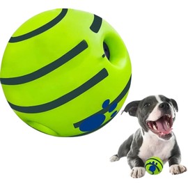 Interactive Squeaky Dog Toys Ball for Dogs,4.33 inches Interactive Toys for Dogs,Tough Motion Activated Automatic Moving, Innovative Funny Noise Rolling Dog Ball,Relieve Anxiety or Dog Train (Green)