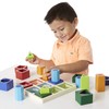 Melissa & Doug Consecutive shape sorting set