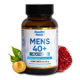 Suplemento Potente para la Próst. | Avanzada: Ciruelo Africano, Té Verde, Curcuma, Licopeno, Zinc, Vitaminas E, C, B9, D3, Resveratrol y Más | Health 