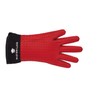 MasterClass Wasserdichter und hitzebeständiger Silikon-Ofenhandschuh mit Fingern - Rot