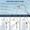 Hibbent All Metal Shower Head, 10'' High Pressure Rainfall Shower