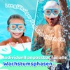 Vvinca Swimming Goggles for Kids with Nose Protection and Anti-Fog