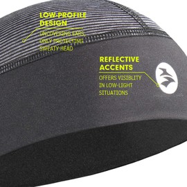 EMPIRELION Low-Profile Cooling Skull Cap Helmet Liner, Summer Sweat Wicking Cycling Beanie Hard Hat Working Cap