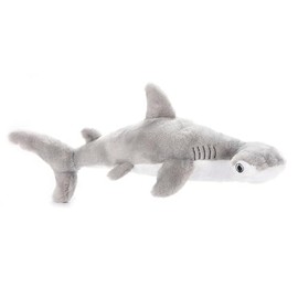 The Petting Zoo Hammerhead Shark Stuffed Animal Plushie, Gifts for Kids, Earth Keeperz Sealife Animals, Zoologee Grey Hammerhead Shark Plush Toy, 20 inches