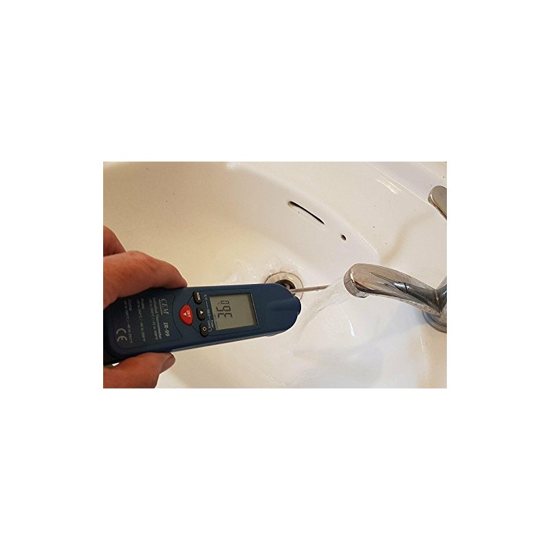 3 in 1 Clamp, Probe & Infrared Thermometer For Legionella