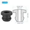 PATIKIL 8.5mm / 5/16 Inch Drill Hole,1/4 Inch ID Rubber