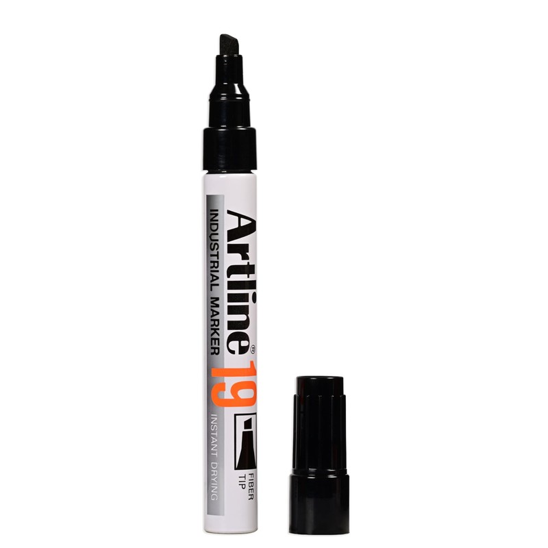 Artline Ek-19 2.0mm -5.0mm Chisel Style Acrylic Fibre Nib Marker