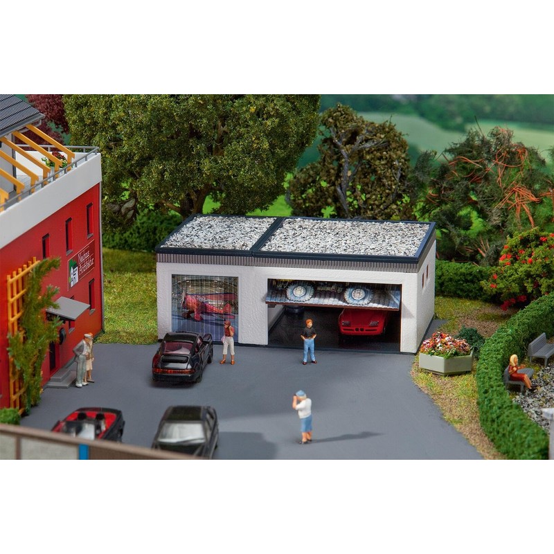 Faller 130319 Double Garage with parts