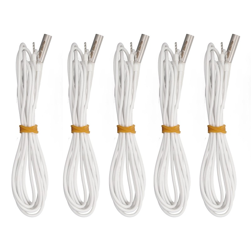 5PCS Heater Cartridge Stainless Steel Nickel Chrome Wire 70W 3D