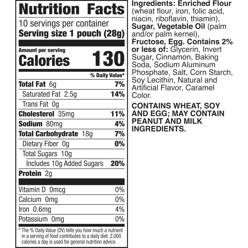 Pillsbury Mini Soft Baked Cookies, Cinnamon Toast Crunch, Made with