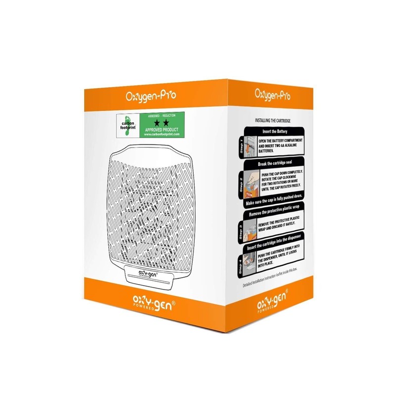 Oxy-Gen Powered Oxygen-Pro - Fragrance Dispenser, Commercial Air Freshener and