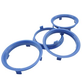 Felgenfactory 4 x centring rings 71.6 - 66.6 | 71.6 to 66.6 | blue