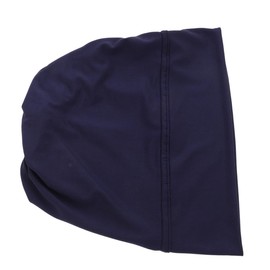Beavorty Polyester Sleep Hair Wrap Elastic Chemotherapy Cap Bonnet for Women Sleep Cap for Women Hair Cover Headwear Soft Fabric Stylish Dark Blue
