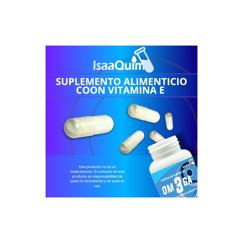 Omega 3 (aceite de pescado en polvo) con Vitamina E