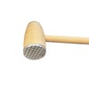 Naryal Meat Tenderiser with Wooden Handle, Meat Mallet with Durable