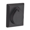 Baldwin Reserve 9BR3850-012 Rustic Square Low Profile Double Cylinder Deadbolt