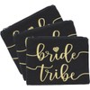 3pc Bride Tribe Makeup Bags - Bridesmaid Favor for Bachelorette