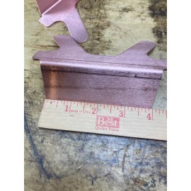 Baby Wilton 2  Bench Vise Copper Aluminum Soft Jaws Caps 4" NEW SIZE - Copper, 4