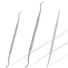 Ingrown Toenail Care Kit – Professional Pedicure Tools, Toenail Lifters & File for Nail Maintenance, Nail Cleaning Set