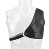 Archery Chest Guard Black PET And Cowhide Hunting Chest Protector