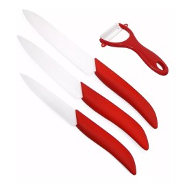 Aquila Juego De Cuchillos Cerámica Con Base - Jc9535