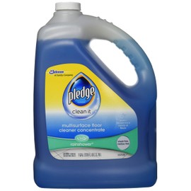 Pledge Multisurface Floor Cleaner Concentrate, Rainshower Scent - A Powerful Dose of Clean for Your Floors (1 Bottle), 32 oz