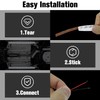 PESIC 10x DC12V 30cm 15 SMD LED Car Truck Flexible