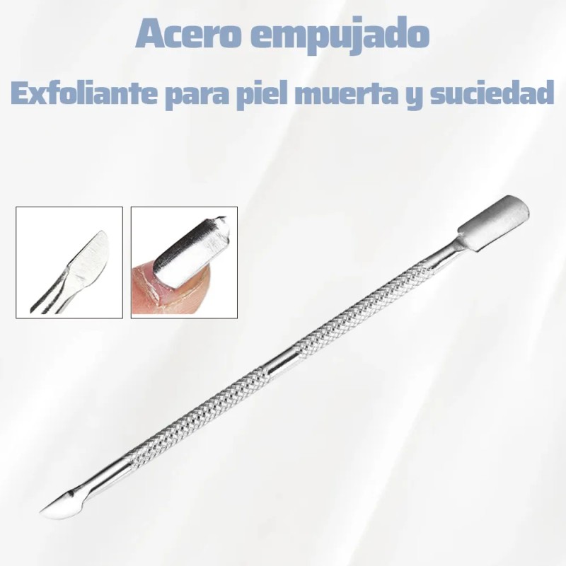 Kit De Para Manicure Y Limas Para Uñas Profesional 12
