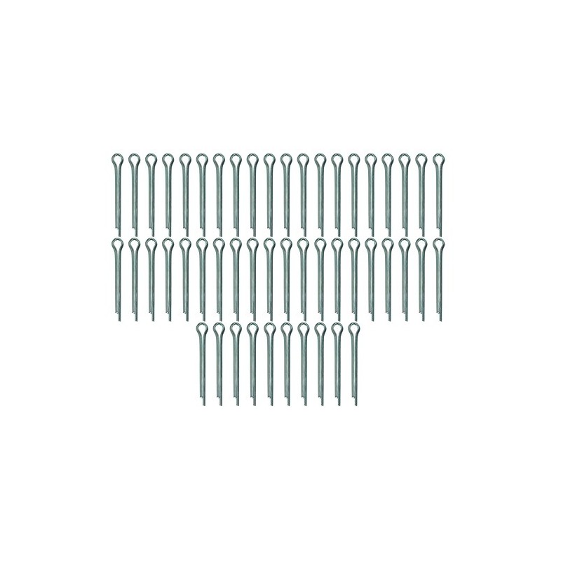 100 of Split Split Split Split Pins Retaining Pins BZP