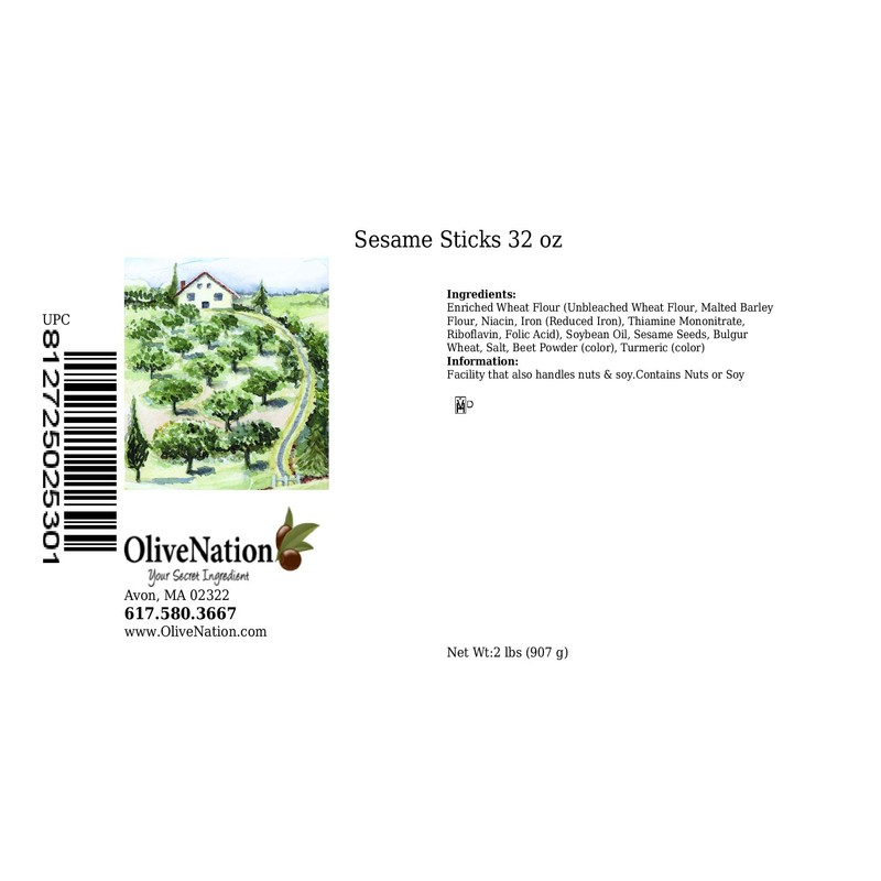 OliveNation Sesame Sticks 32 ounces