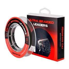 Tandem Baits Monster Cat Ultra Leaders Braided Fishing Line Fishing Accessories Catfish Fishing Tendon 20m 60kg 132lb