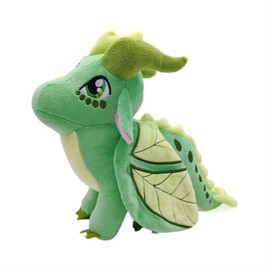 EASELR Wings of Fire Dragon Plush Toy Rainwing Dragon Stuffed Animals Pterosaur Plush Flying Dragon Pillow Plushies Gifts for Fans Kids Boys Girls (leafwing)