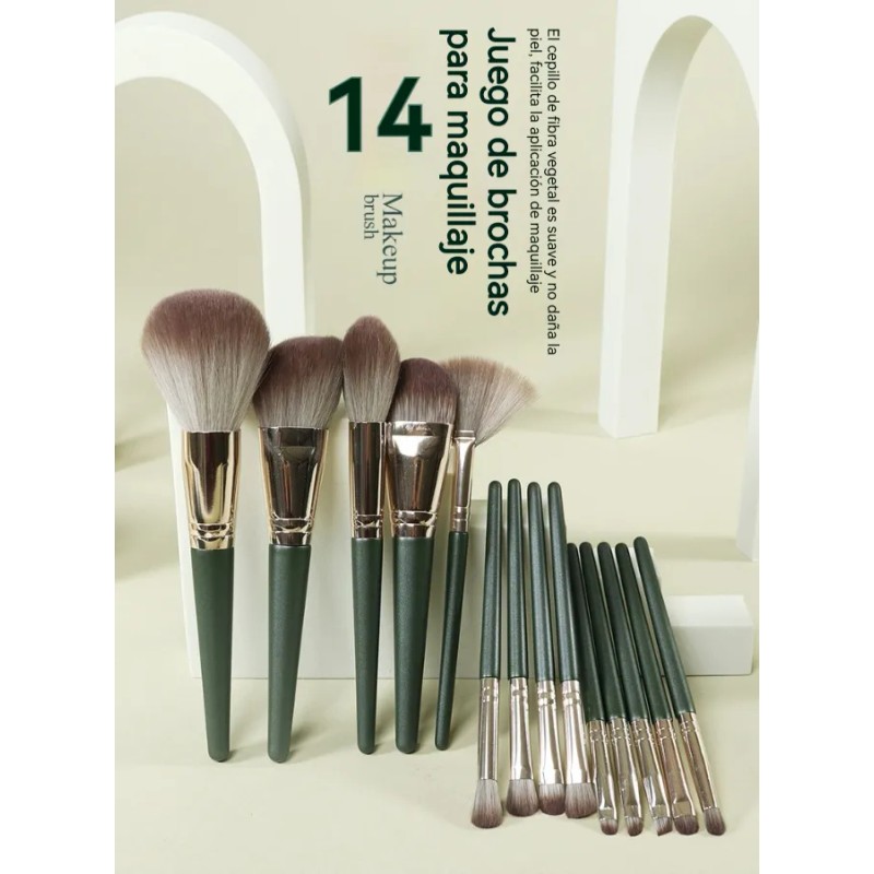 Set De Cilindros Brochas Profesional Beauty Creations Origin